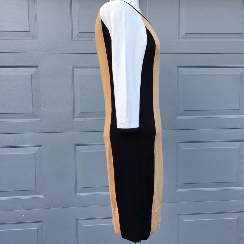 Laundry By Design Color Block 3/4 Midi Dress - image 3